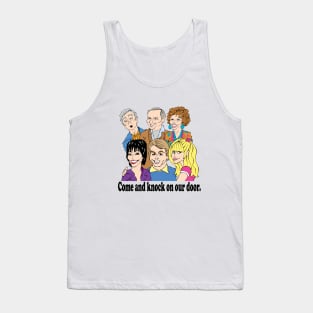 THREE'S COMPANY FAN ART!! Tank Top